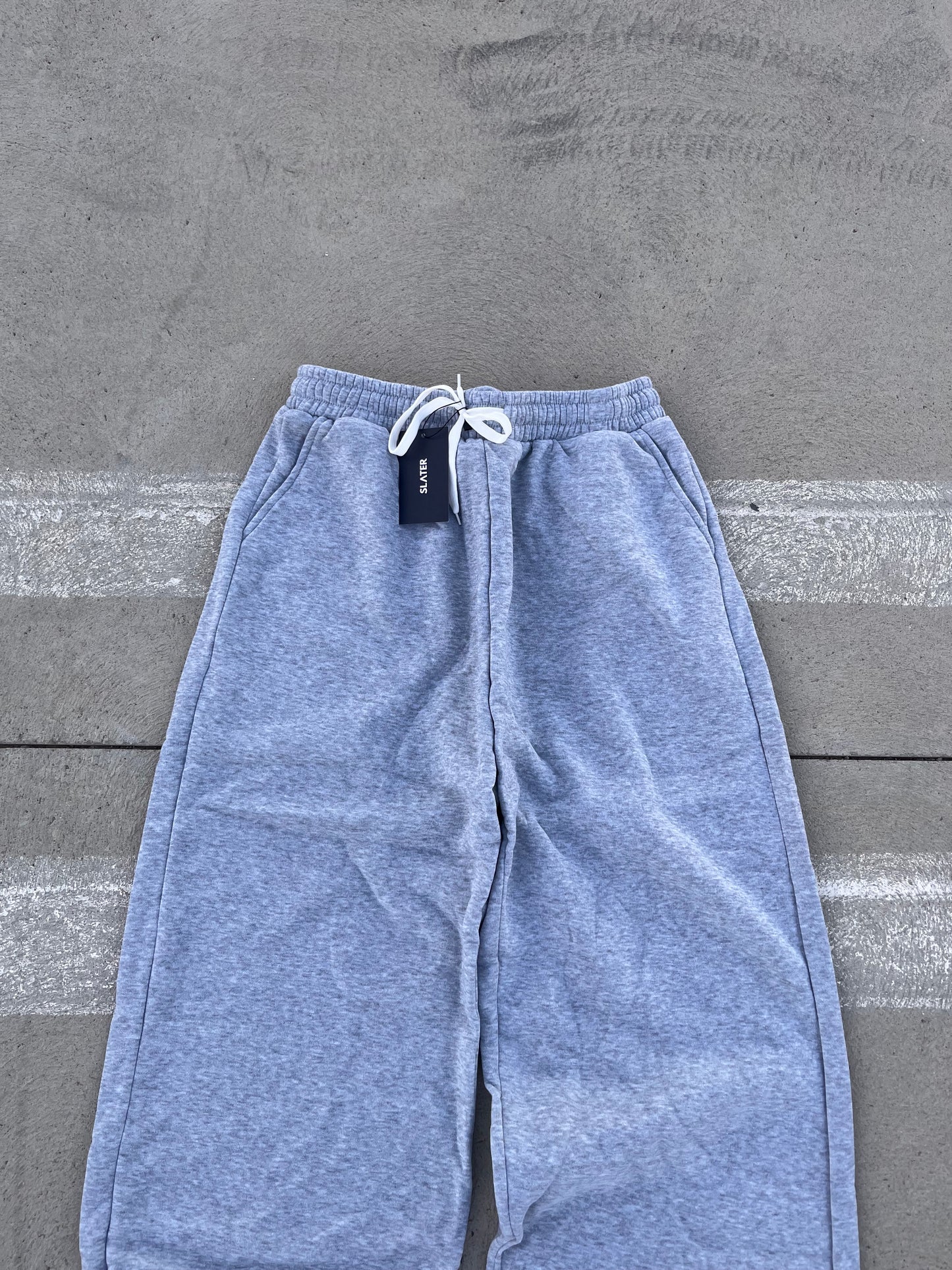 Baggy Wide Leg Grey Sweats