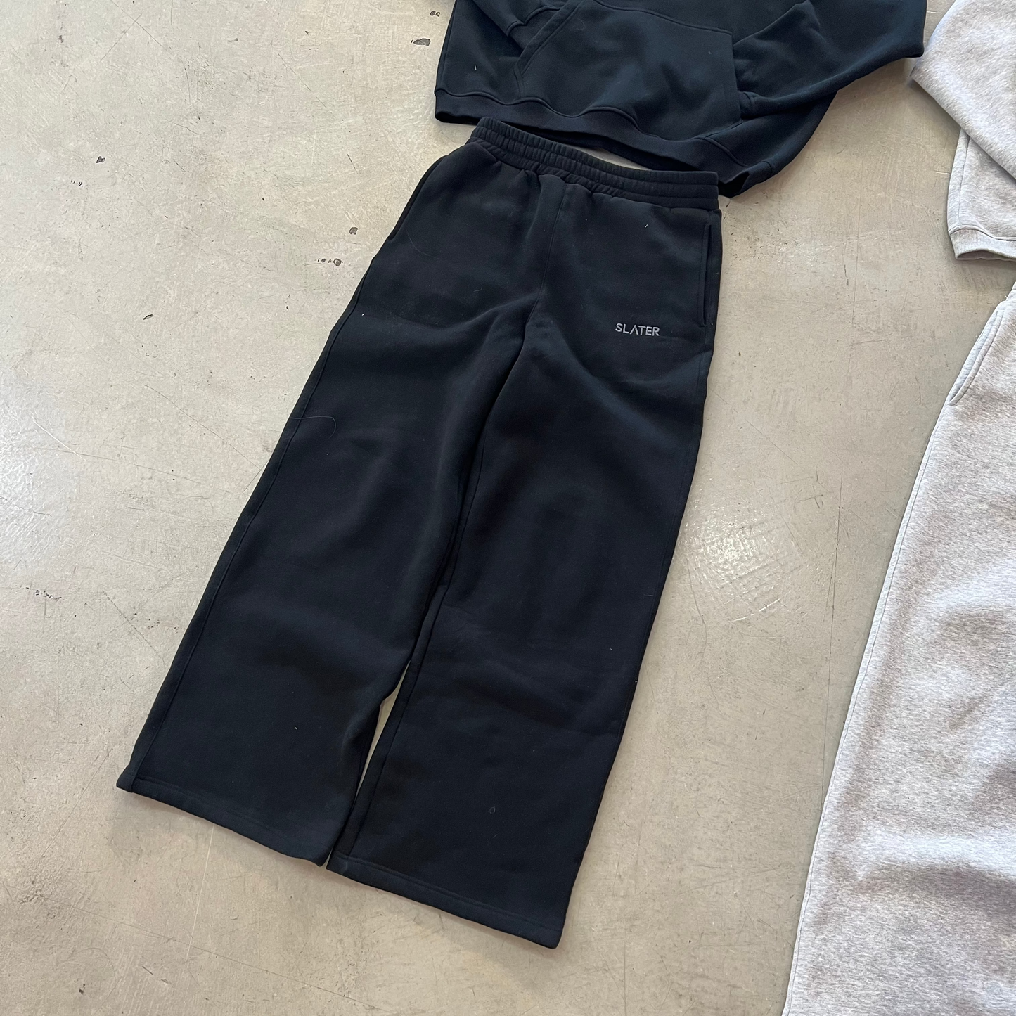 Black Essential Sweatpants