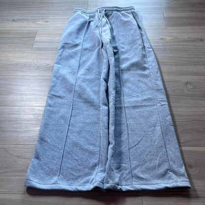 Single Ribbed Grey Sweatpants