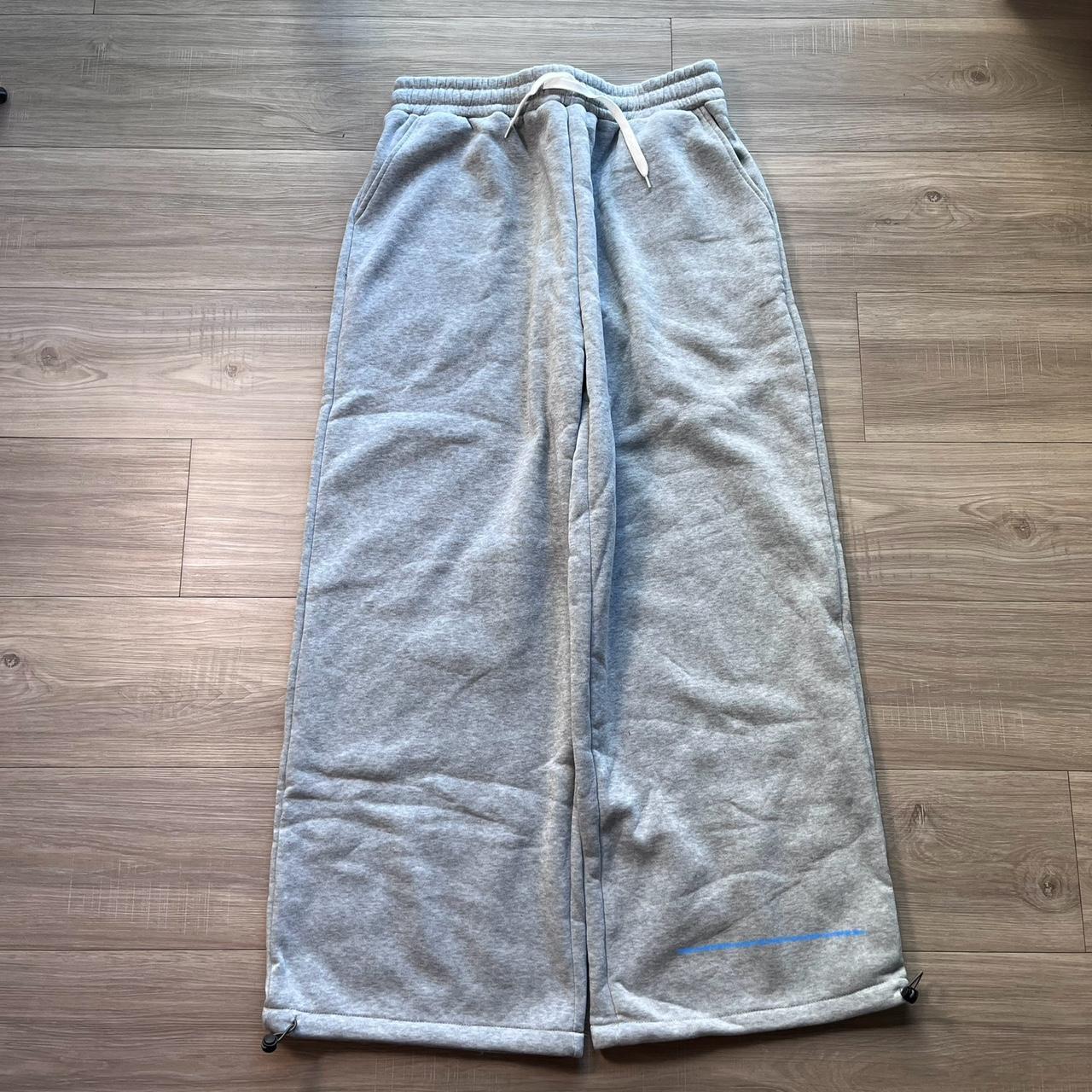 Baggy Wide Leg Grey Sweats