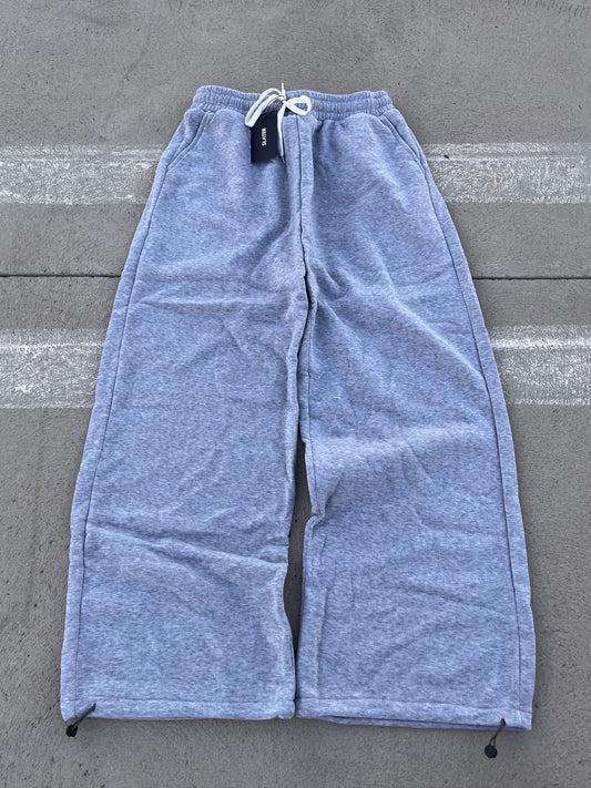 Baggy Wide Leg Grey Sweats